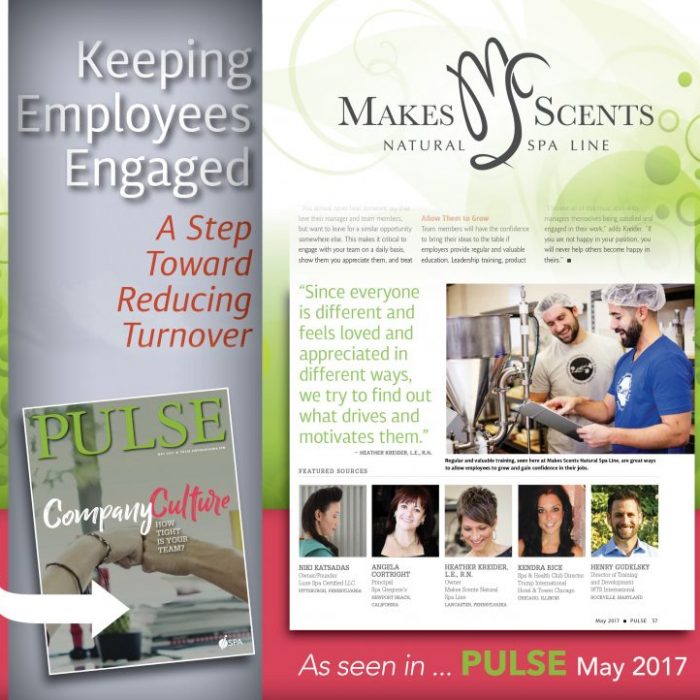 As Seen In Pulse Magazine | Keeping Employees Engaged MakesScentsMiniAd_PulseMay17_RGB-768x722