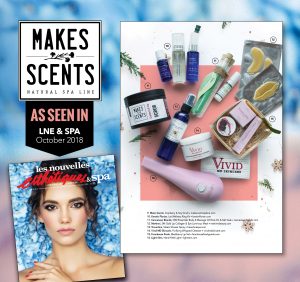  LNE & Spa Magazine - October 2018 - Makes Scents Natural Spa Line