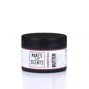 Cranberry & Soy Body Butter - Vegan - Natural - Cruelty-Free - Makes Scents Natural Spa Line