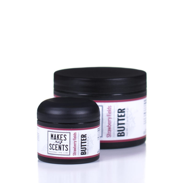 Strawberry Fields Body Butter - Vegan - Cruelty-Free - Makes Scents Natural Spa Line