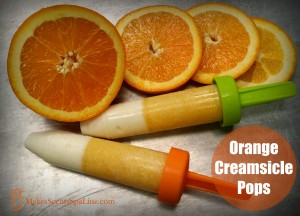 Orange Creamsicle Pop Recipe - Makes Scents Natural Spa Line