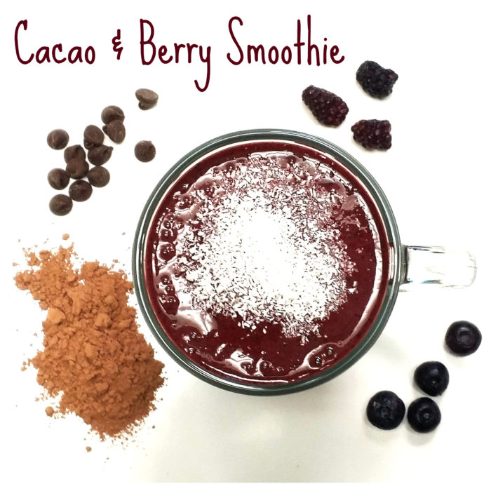 Cacao Berry Smoothie - Makes Scents Natural Spa Line