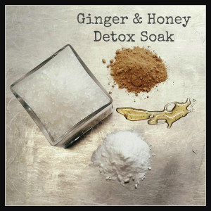 Ginger Honey Detox Soak - Makes Scents Natural Spa Line