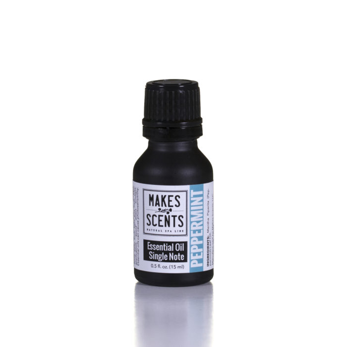 Peppermint Essential Oil - Vegan - Cruelty-Free - Makes Scents Natural Spa Line
