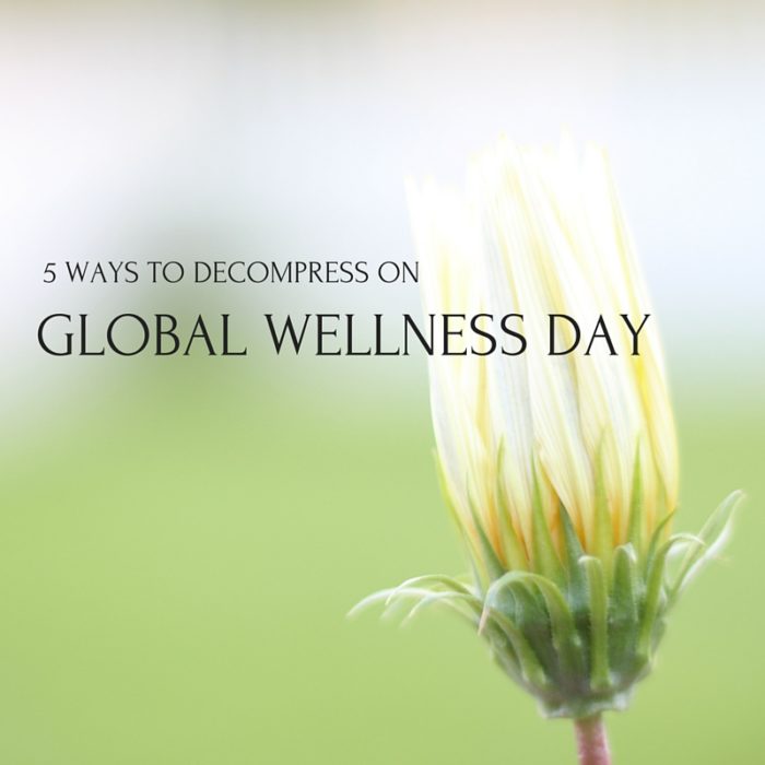 Global Wellness Day 2016 - Makes Scents Natural Spa Line