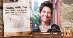 Makes Scents Natural Spa Line - DERMASCOPE Magazine October 2016 Feature