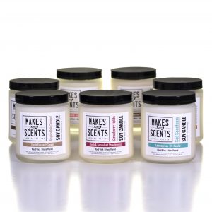 Wood Wick Soy Candles - Vegan - Cruelty-Free - Natural - Makes Scents Natural Spa Line