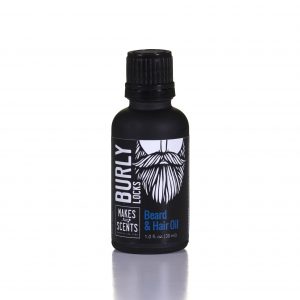 Burly Lock Beard & Hair Oil - Vegan - Cruelty-Free - Makes Scents Natural Spa Line
