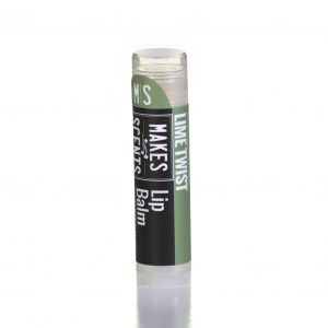Lime Twist - Vegan Lip Balm - Natural - Cruelty-Free - Makes Scents Natural Spa Line