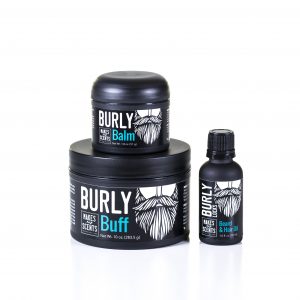 Burly Balm - Burly Buff - Burly Locks - Vegan - Natural - Cruelty-Free - Makes Scents Natural Spa Line