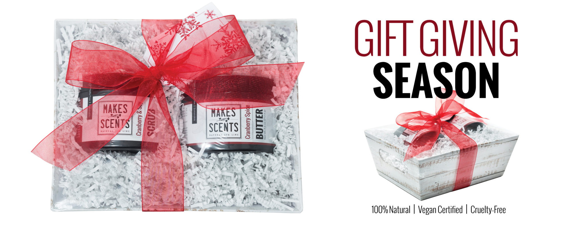 Home for the Holiday Gift Basket 15% OFF | Makes Scents Natural Spa Line